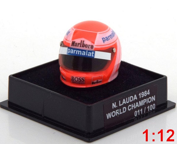 Модель 1:12 McLaren Helm Weltmeister World Champions Collection (Andreas Nikolaus «Niki» Lauda) (L.E.100pcs)